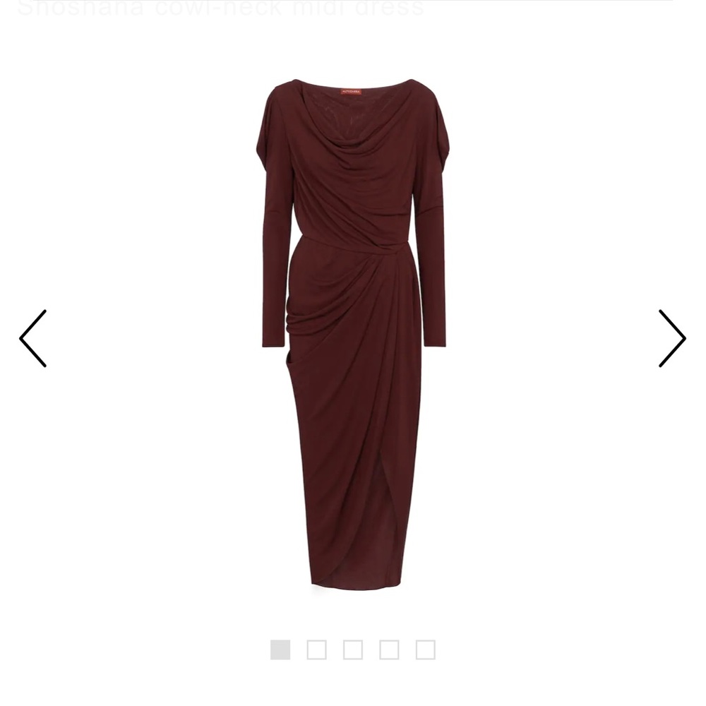 Burgundy Altuzarra dress